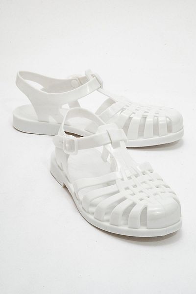 CCWAY AYAKKABI Women's Beach Sandals White