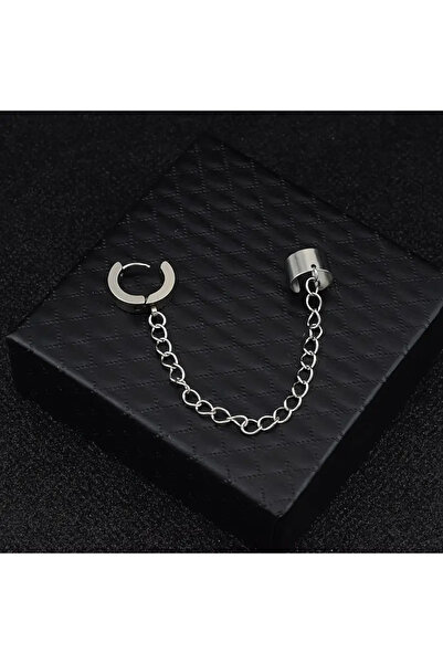 Kaan Accessoire حلق من الفولاذ على شكل حلقة لغضروف الأذن