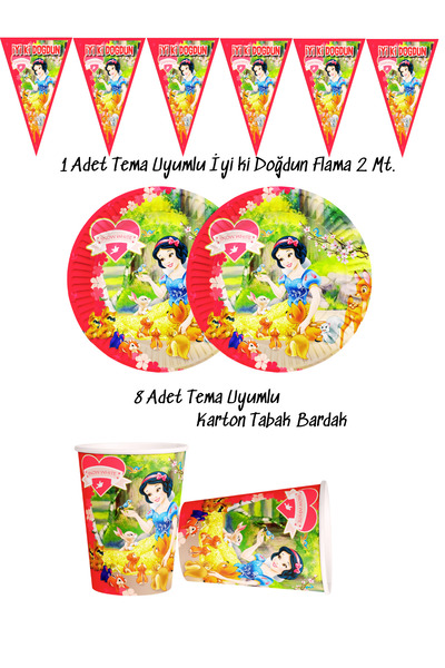 snowparty أواني طبقية، أكواب، زينة عيد ميلاد بعلم علم