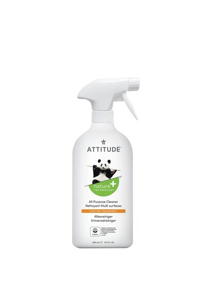Attitude Solutie de curatat universala Attitude Coaja de citrice, 800 ml