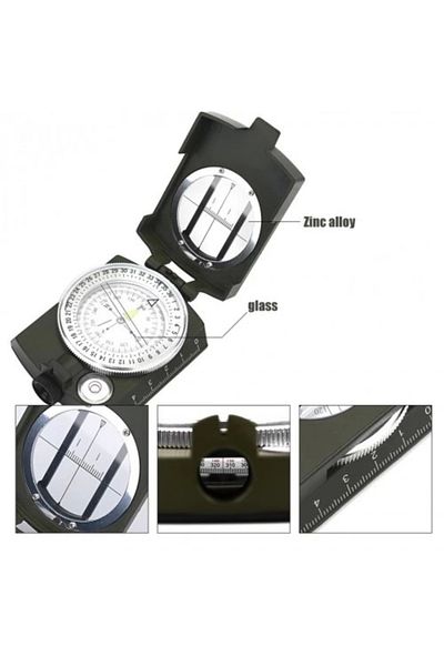 No8 Home Multifunctional Professional Military Compass