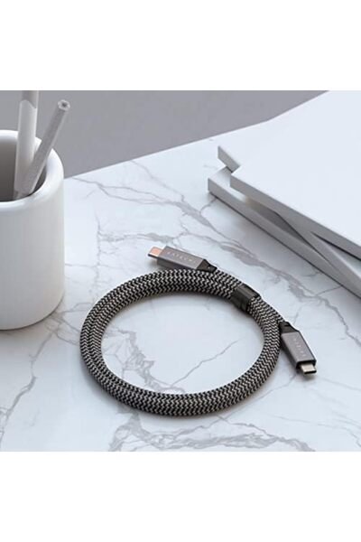 Satechi USB C to USB C Cable, USB4 Cable with 100W Power Delivery, up to 8K at 60Hz, 40Gbps Data Tra