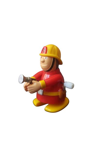 Hureggo Vintage Mini Firefighter Wind-Up Figure & 7 cm