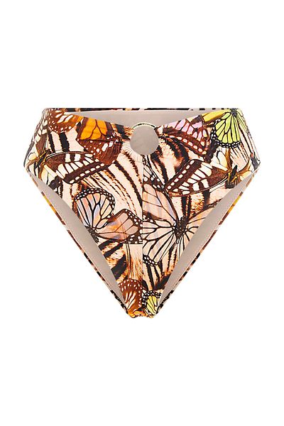 Guess Partea de jos de bikini multicolor pentru femei E4GO19MC04R-P1G9