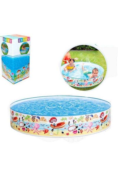 Intex Snapset Fun at the Beach Kiddie Pool 152x25cm
