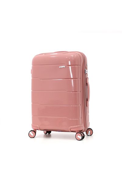 Capital 3-Piece Hard-Side Polypropylene Luggage Set – Lightweight, Durable, Spinner Trolley