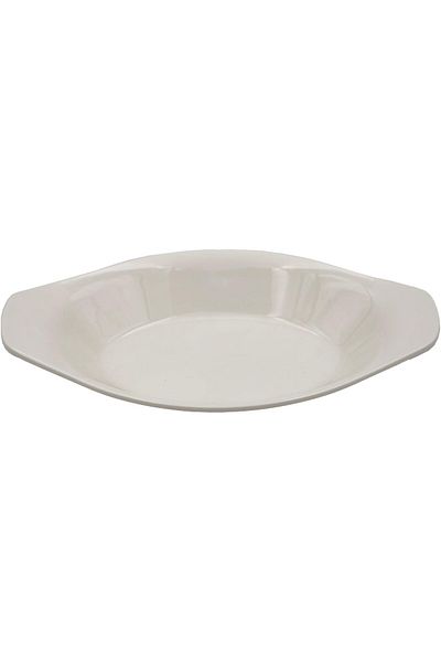 Ideal Pack Melamine Oval Serving Tray – 8 Inch Durable Food Tray for Snacks, Appetizers, Desserts & Side Dish