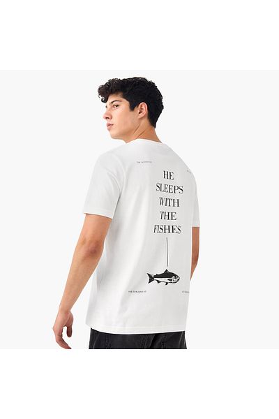 FAV The Godfather Print Crew Neck T-shirt
