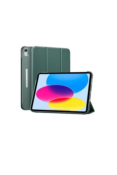 ESR Husa de protectie flip ESR pentru Ipad generatia a 10 a, 2022, 10.9 inchi, policarbonat, verde