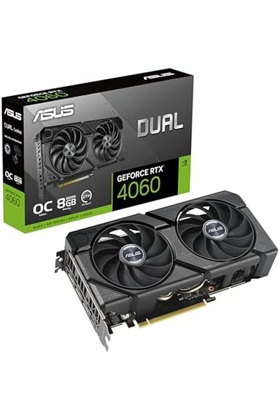 ASUS Dual GeForce RTX 4060 EVO OC Edition 8GB GDDR6