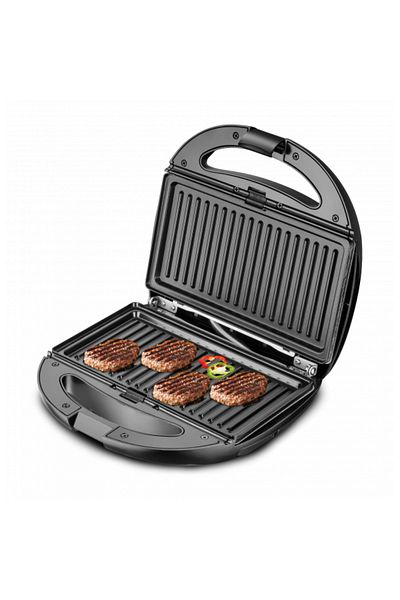Techwood Aparat de sandvișuri 3 în 1 Techwood TGCI-836, croque, grill, waffle, 800W