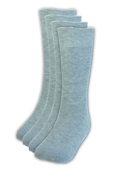 Ottoland Men's Summer Socks 4-Piece Cotton Scented and Seamless Heel and Toe Reinforced Non-Slip