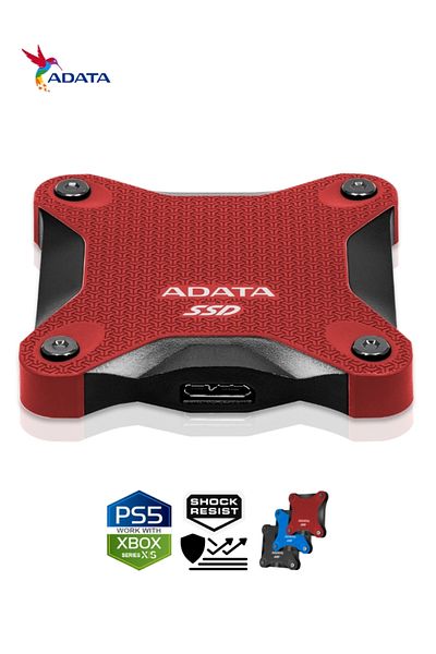 Adata SD620 External Solid State Drive | SSD Compatible with PS5 XBOX
