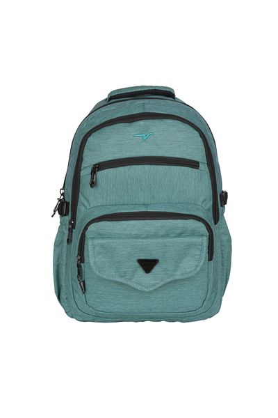 Relaxion Waterproof Multi-Eye School Backpack Turquoise 2056