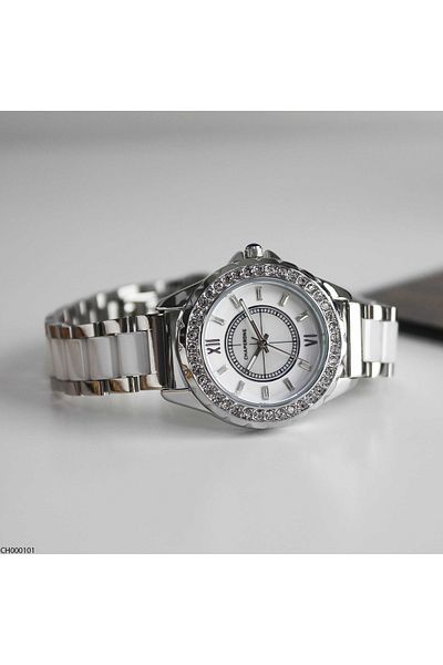 Chaperone Cp000101 Women's Wrist Watch with Steel Band