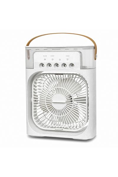 Naimeed Company 5-in-1 fan, humidification, aromatization, Naimeed D5120, USB power supply, 203x88x265mm,740g, White