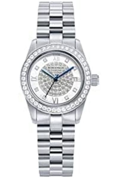 Romanson Women's Diamond Swiss Made Classic Quartz Watch