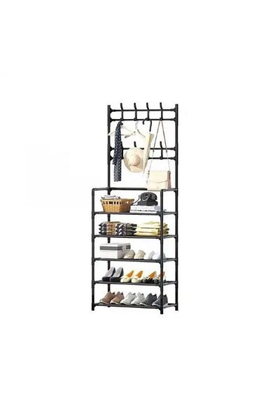 DAR Shoe Rack 127-12, Black