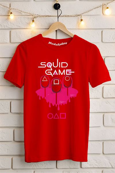 ModaSphere Squid Game Printed Unisex Oversize T-Shirt