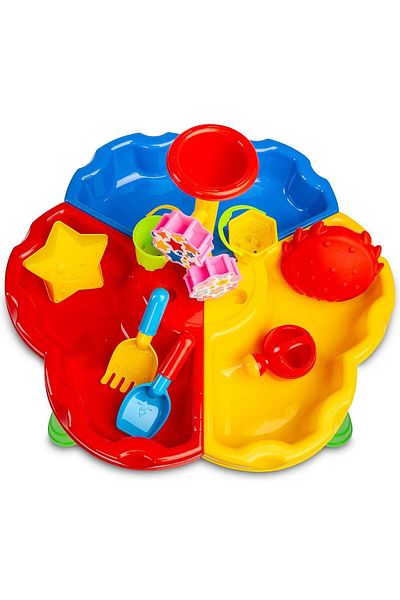 TOYZ Masă de activități cu apă și nisip BALI, multicoloră, 3 ani+