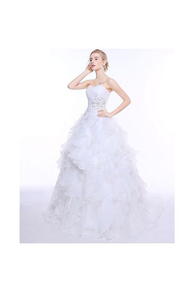 OEM Rochie de mireasa alba stil printesa