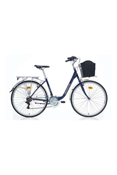 Carraro Julıo Kadın Şehir Bisikleti 460h V 28 Jant 21 Vites Metalik-mavi-gümüş