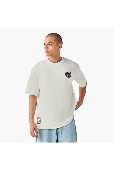 SP Characters Ricardo Cavolo Print Crew Neck T-shirt