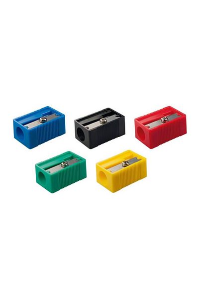 Milan Simple Pencil Sharpeners, 60 Pcs/set, Plastic