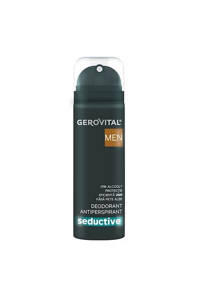 GEROVITAL Deodorant antiperspirant Gerovital Men Seductive, 150 ml