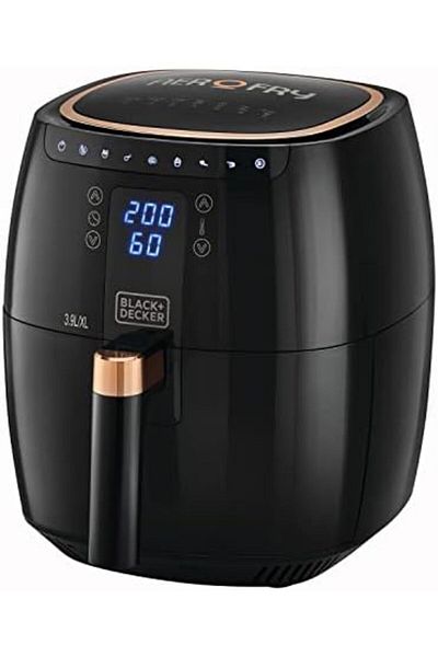 Blackdekor Black & Decker Digital 7-in-1 Multifunction Air Fryer 1500W 8.6L/1.4Kg Capacity With Rapid Hot Air C