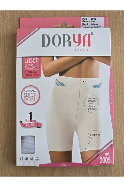 ENDAMIM Laser Cut Waist to Silicone Underbust Panty Corset