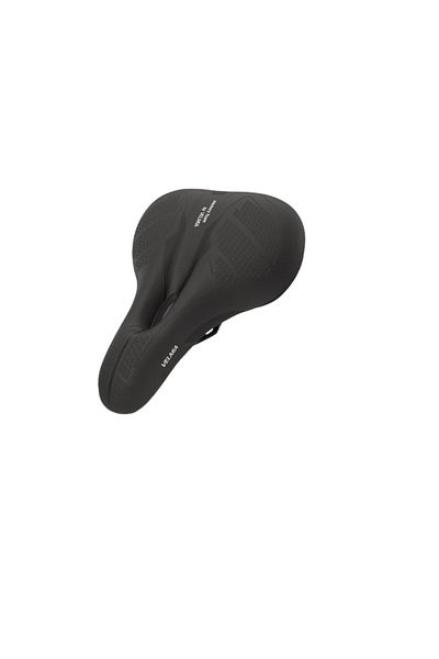 VELMIA Velmia bicycle saddle, 268 x 187 x 106 mm, memory foam, black