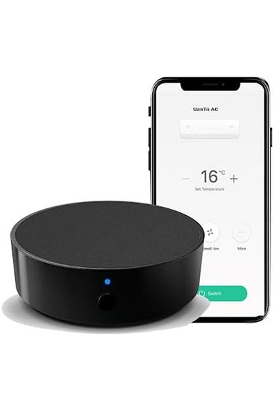 UanTii جهاز تحكم عن بعد Tuya Smart IR WiFi Universal Remote Control، جهاز تحكم ذكي للتيار المتردد، يدعم A