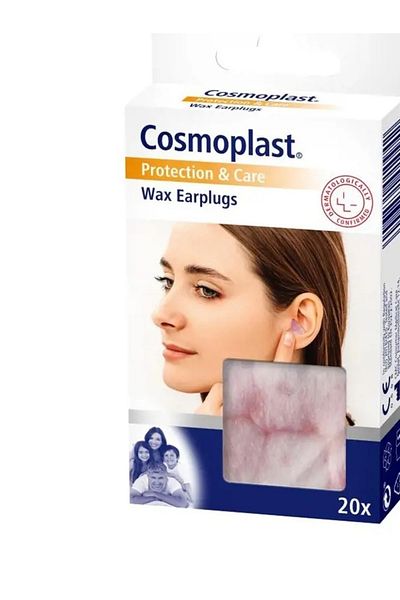 Cosmoplast Dopuri de urechi din ceara 20 buc