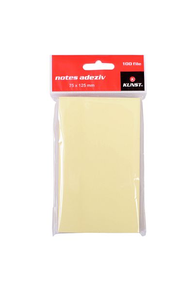 Kunst NOTES ADHESIVE 75/125 MM 1 PCS*100 SHEETS
