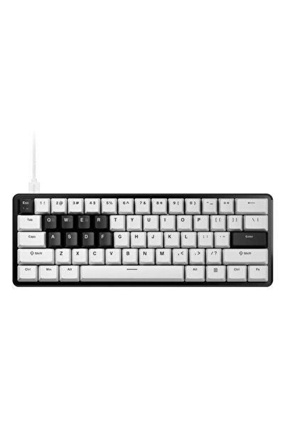 Pulsar PCMK 3 HE 60 ANSI Beyaz TKL %60 Gateron x Pulsar Manyetik Switch HE RGB Gaming Klavye