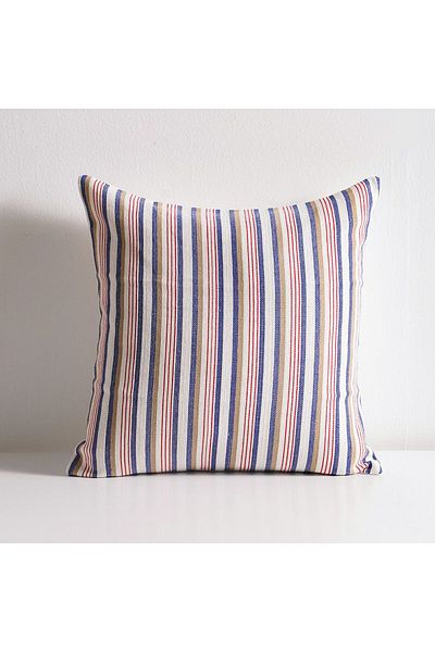 Danube Home Gleam Yarn Dyed Cushion Cover - Multi-Color - 45x45 cm | Cotton Couch Pillow Cover 811500137767