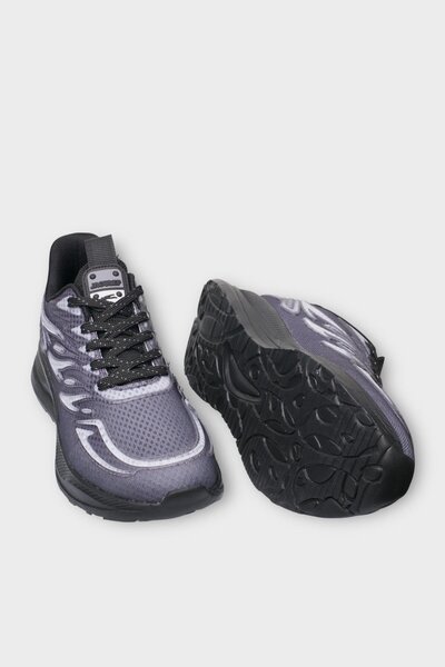 Liger Ανδρικά άνετα αθλητικά παπούτσια για τρέξιμο που αναπνέουν χωρίς οσμή ΜΑΥΡΟ