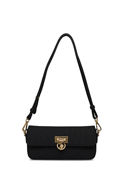 U.S. Polo Assn. Geantă Messenger pentru femei de culoare neagră Us25668