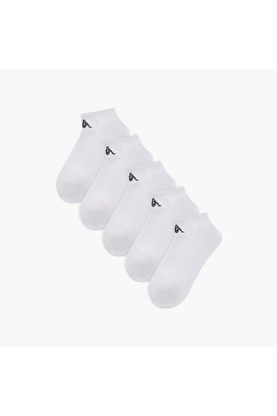 Kappa Set of 5 - Kappa Logo Detail Ankle Length Socks