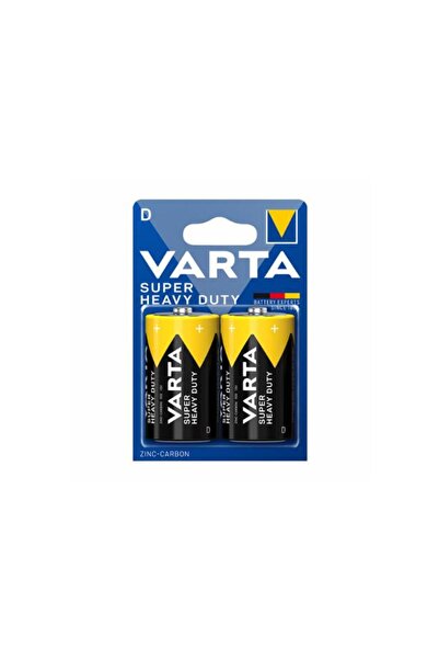 Varta Pil Super Heavy Duty D Mono 1.5V 2 li