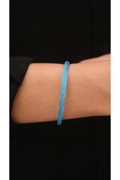 Jerie Renkli Simli Mıknatıslı İp Bileklik