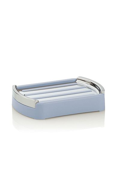 Kela MARTA sapuniera plastic albastru