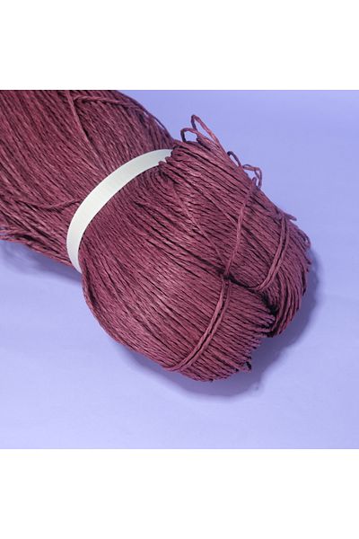 Prestij Boncuk Çile Paper String Bag and Hobby Hand Knitting String G72 Cherry Rot 400-500 Gr