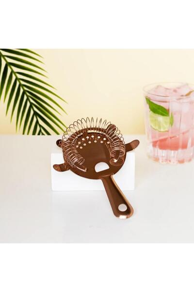 Globy Bar Cocktail Strainer Copper