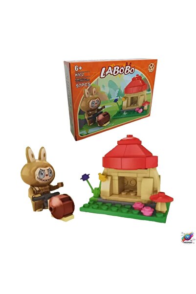 LABUBU ANGMAD Creation Set No.1, characters from the LaBubu series, 97 pieces