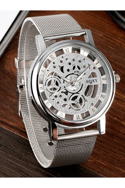 Soxy K30 Unisex Wrist Watch - Silver