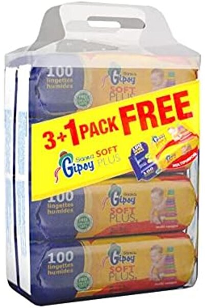 Sanita Club Gipsy Soft Plus, 100 Wet Wipes