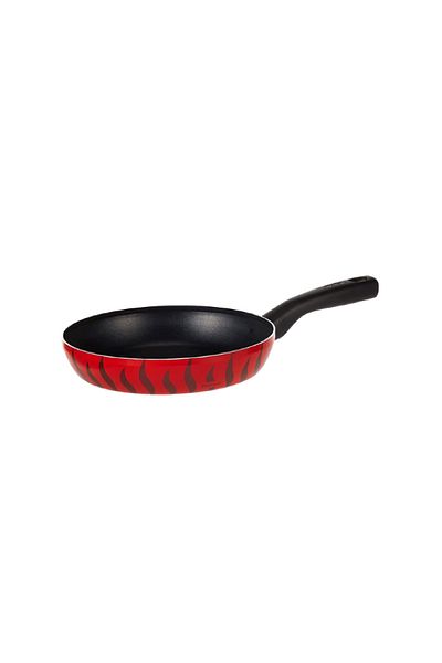 TEFAL New Tempo Non Stick Frypan Black and Red 24cm