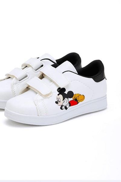 StWenn Children's Sneakers Light Comfortable Sole Daily Velcro Sports Shoes